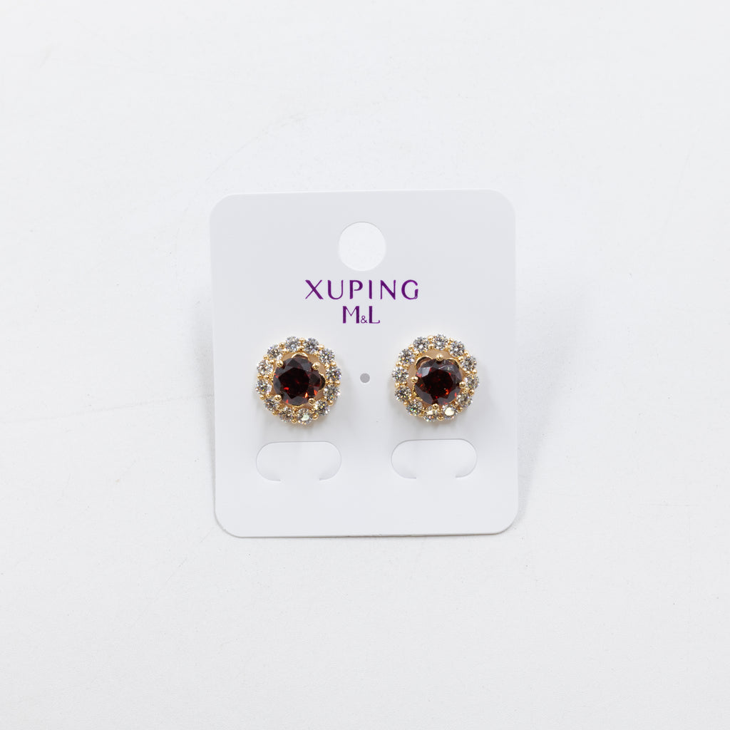 Aretes Dorados Xuping de Aro M10  Oro Laminado