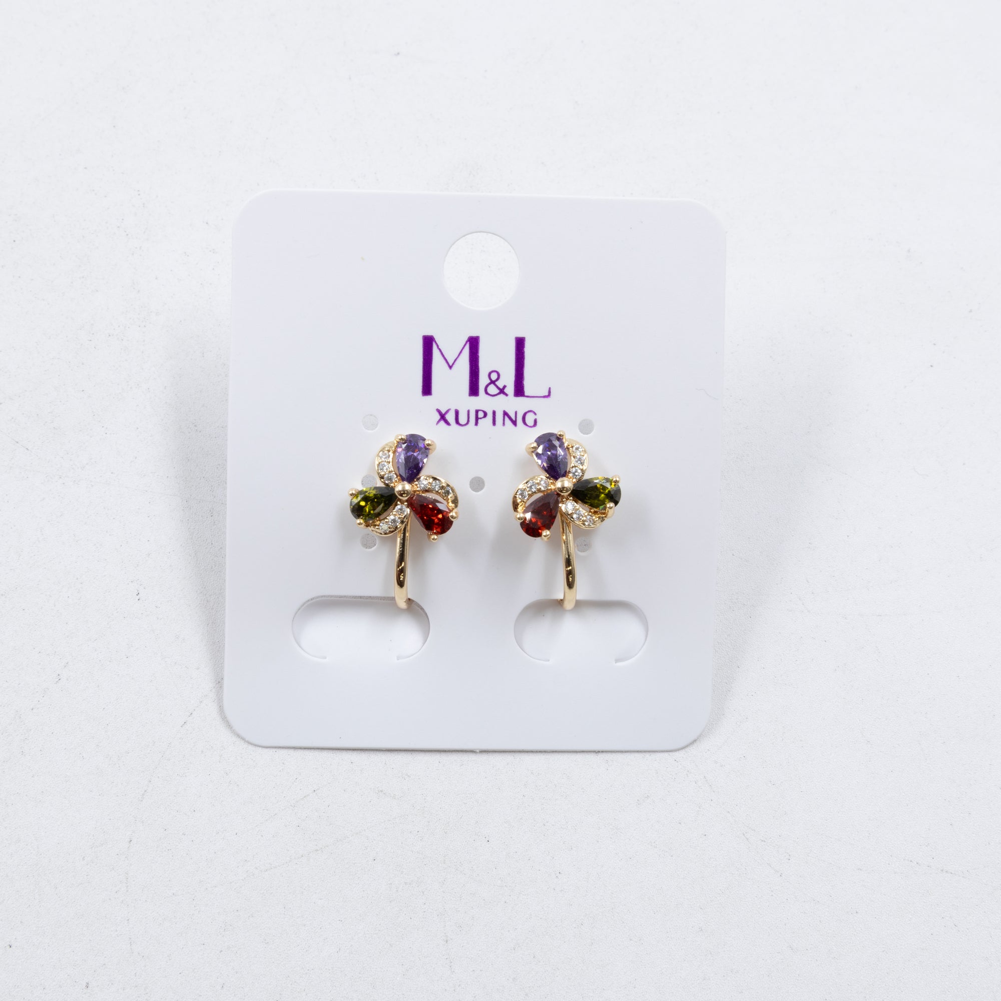Aretes Xuping Dorados M5 Oro Laminado