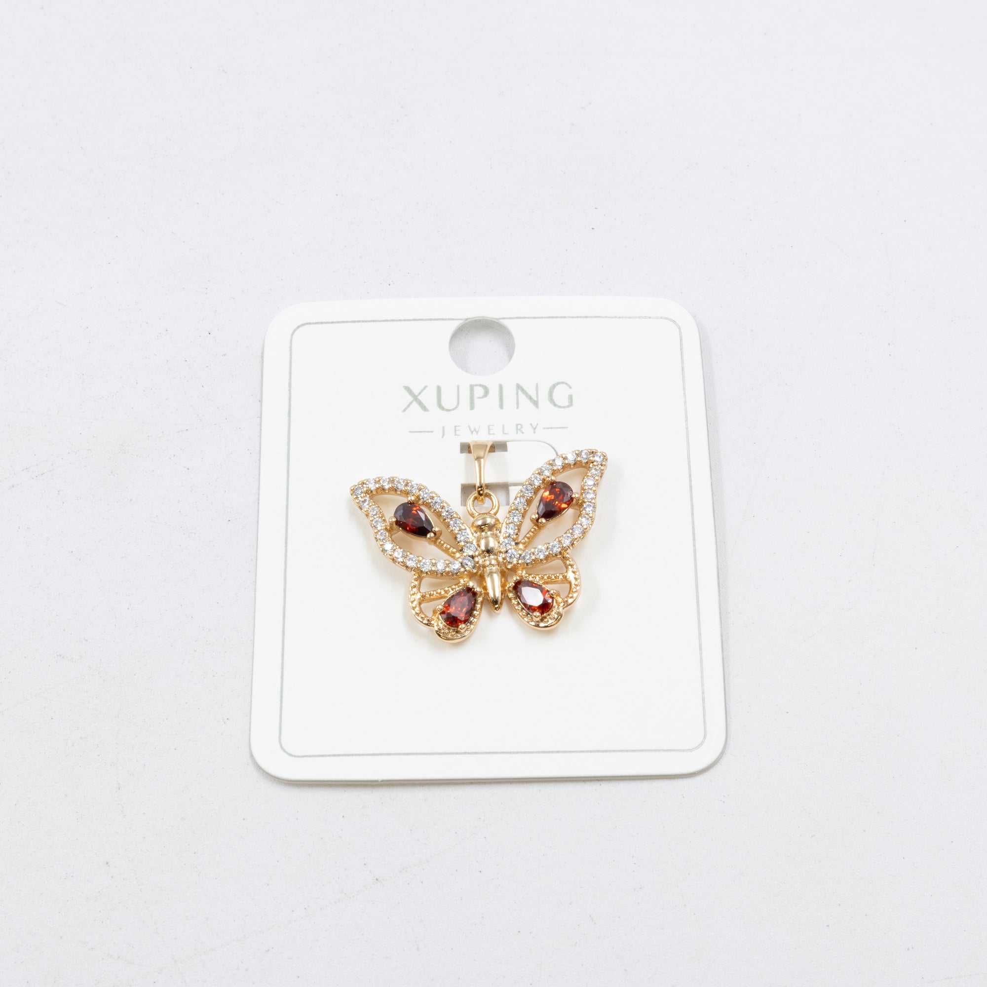 Dijes Xuping con Piedras M4 Oro Laminado