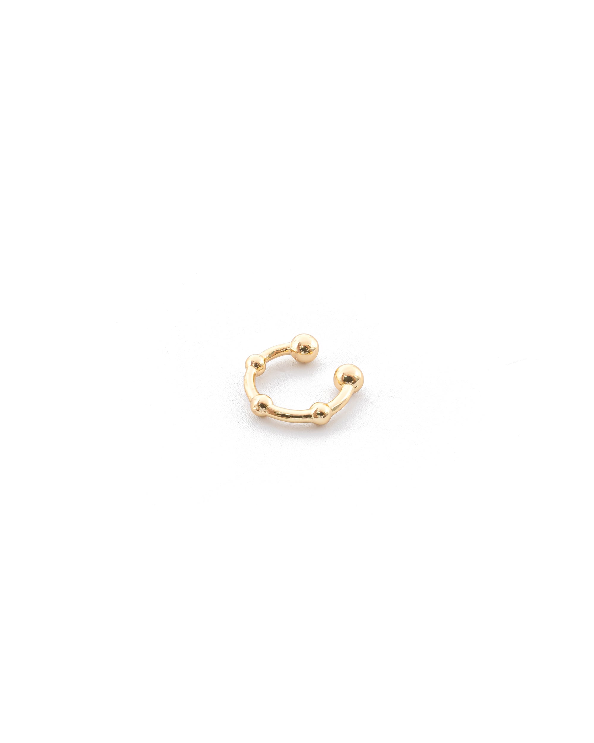 Aretes Simulador Dorados M1 Oro Laminado