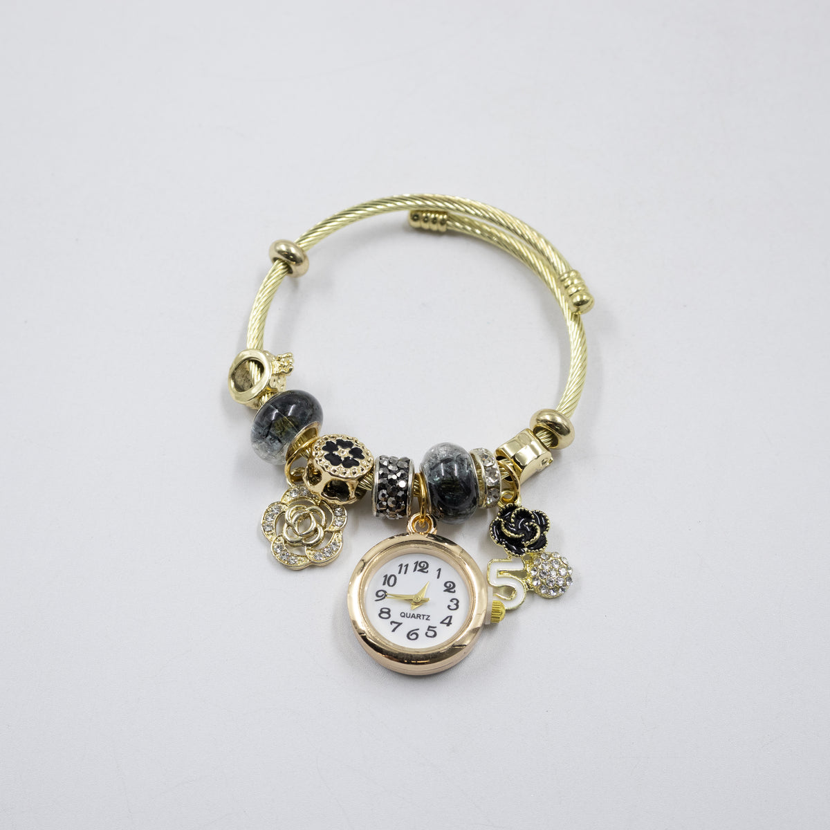 Pulsera tipo Pandora Dorados M23 Oro Laminado