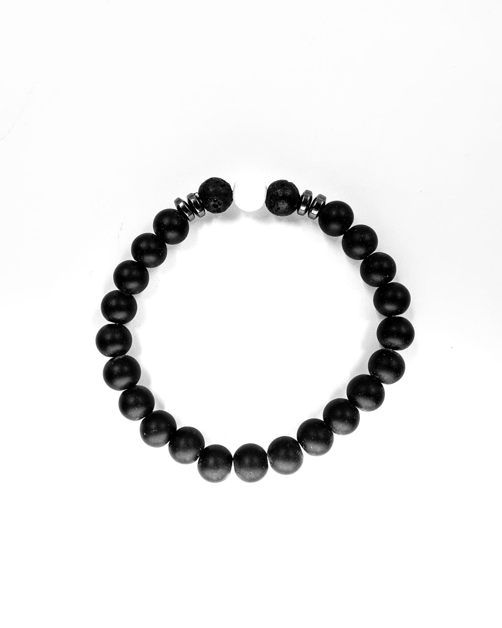 Pulsera de cuentas con Dije - M4 Acero Inoxidable