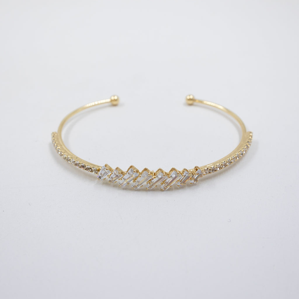 Pulsera Dorada con Piedras M2 Oro Laminado