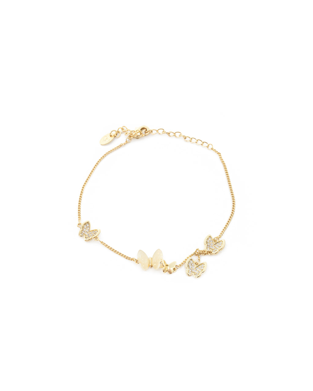 Pulsera Dorada Ansheli M10 - Oro Laminado