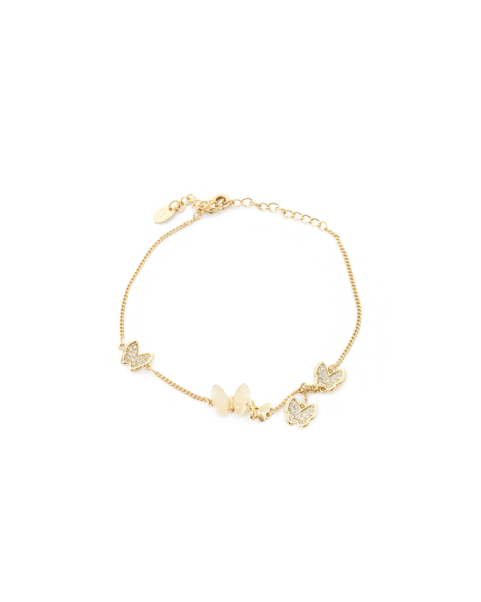 Pulsera Dorada Ansheli M10 - Oro Laminado