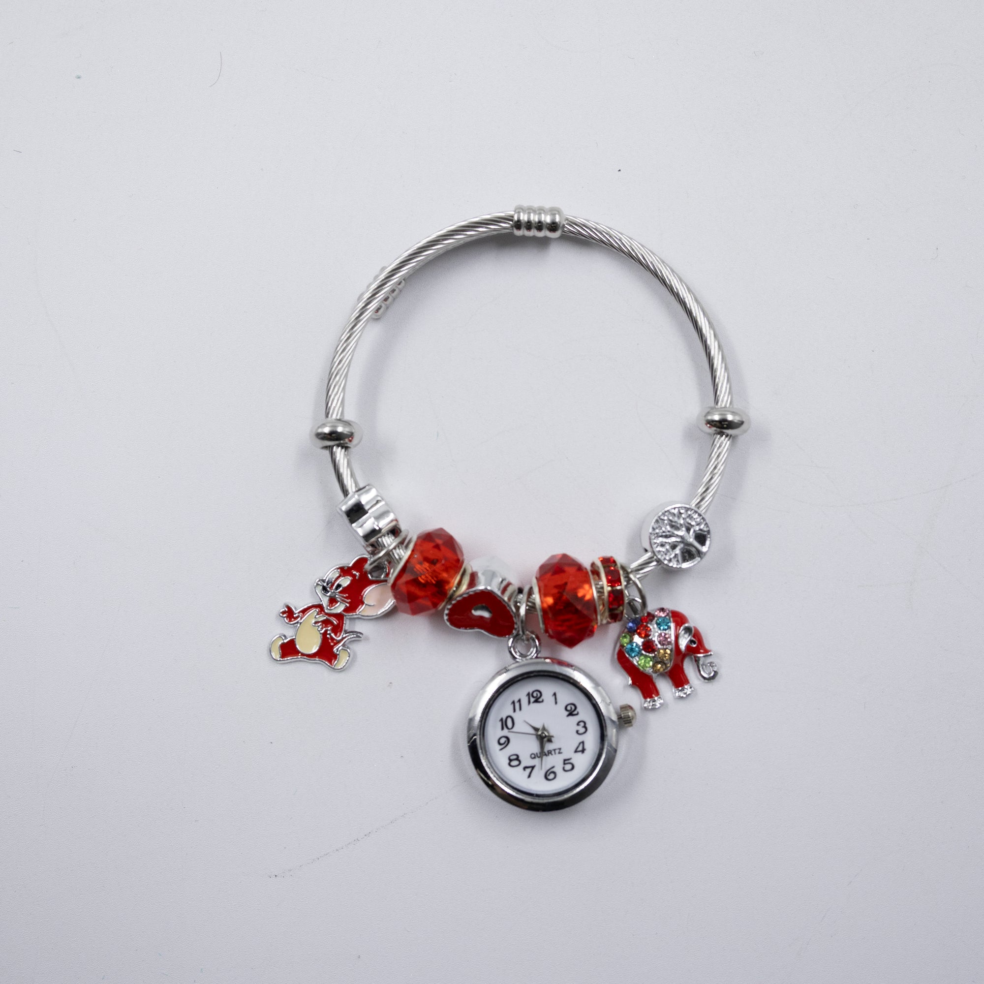Pulsera tipo Pandora Plateadas M22 Oro Laminado