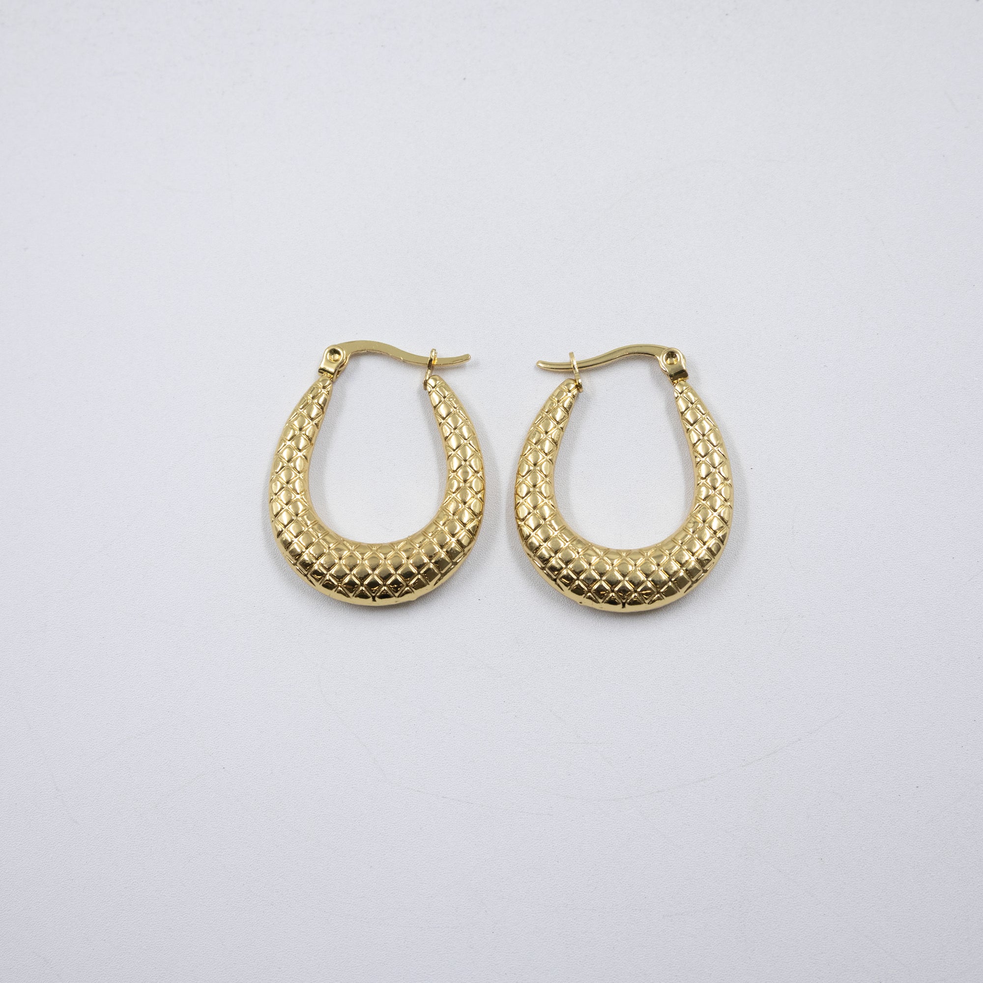 Aretes Dorados Chicos M1 Oro Laminado