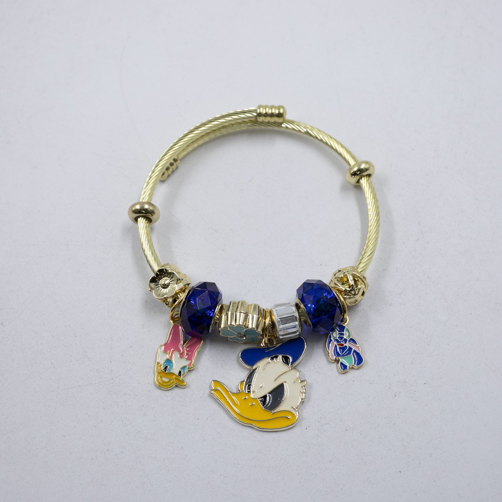 Pulsera tipo Pandora M9 Oro Laminado