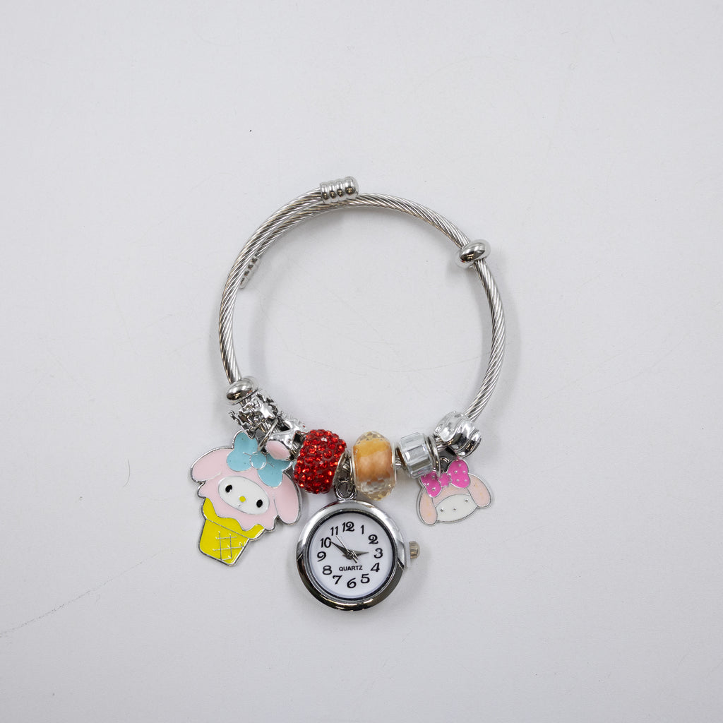 Pulsera tipo Pandora Plateadas M15 Oro Laminado