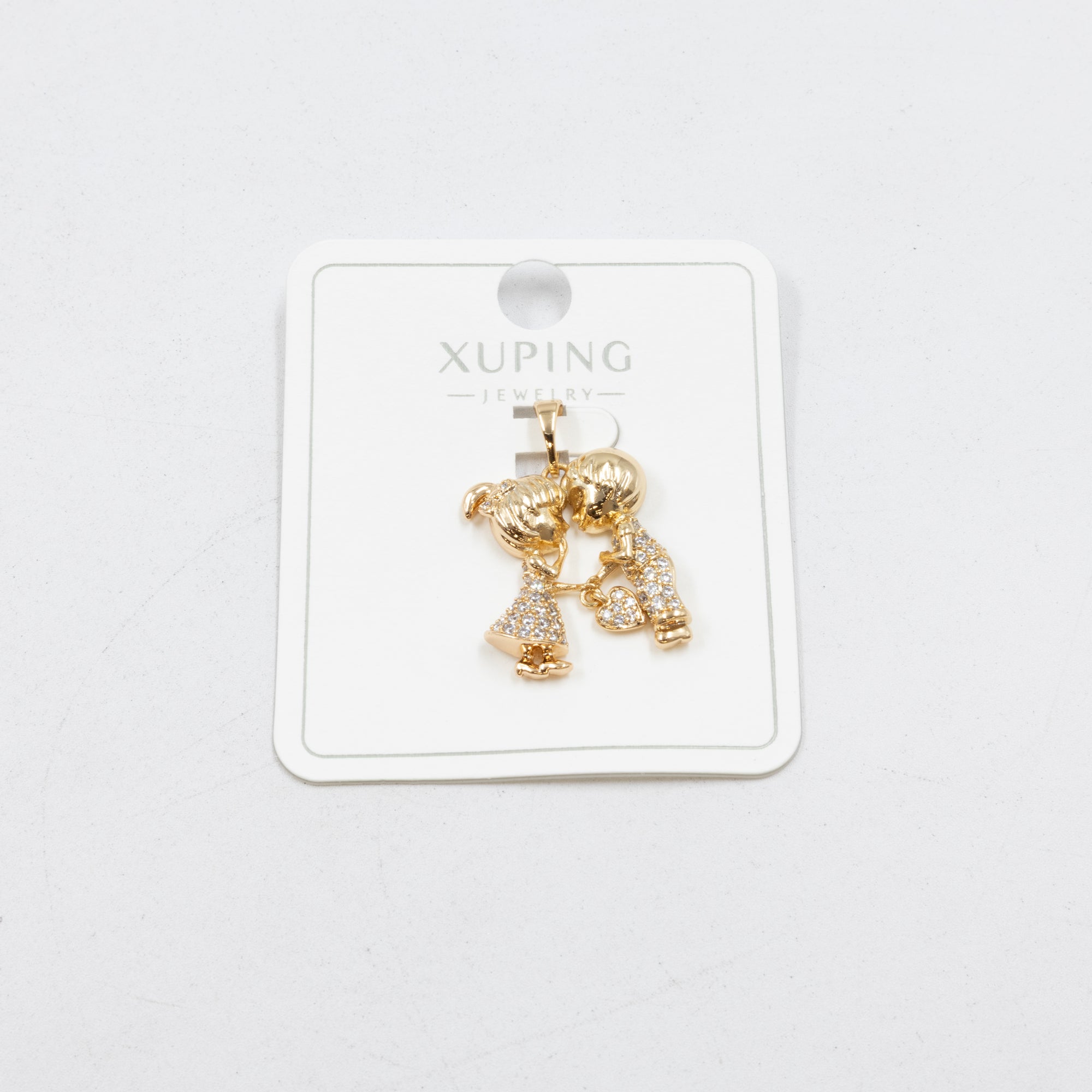 Dijes Xuping con Piedras M8 Oro Laminado