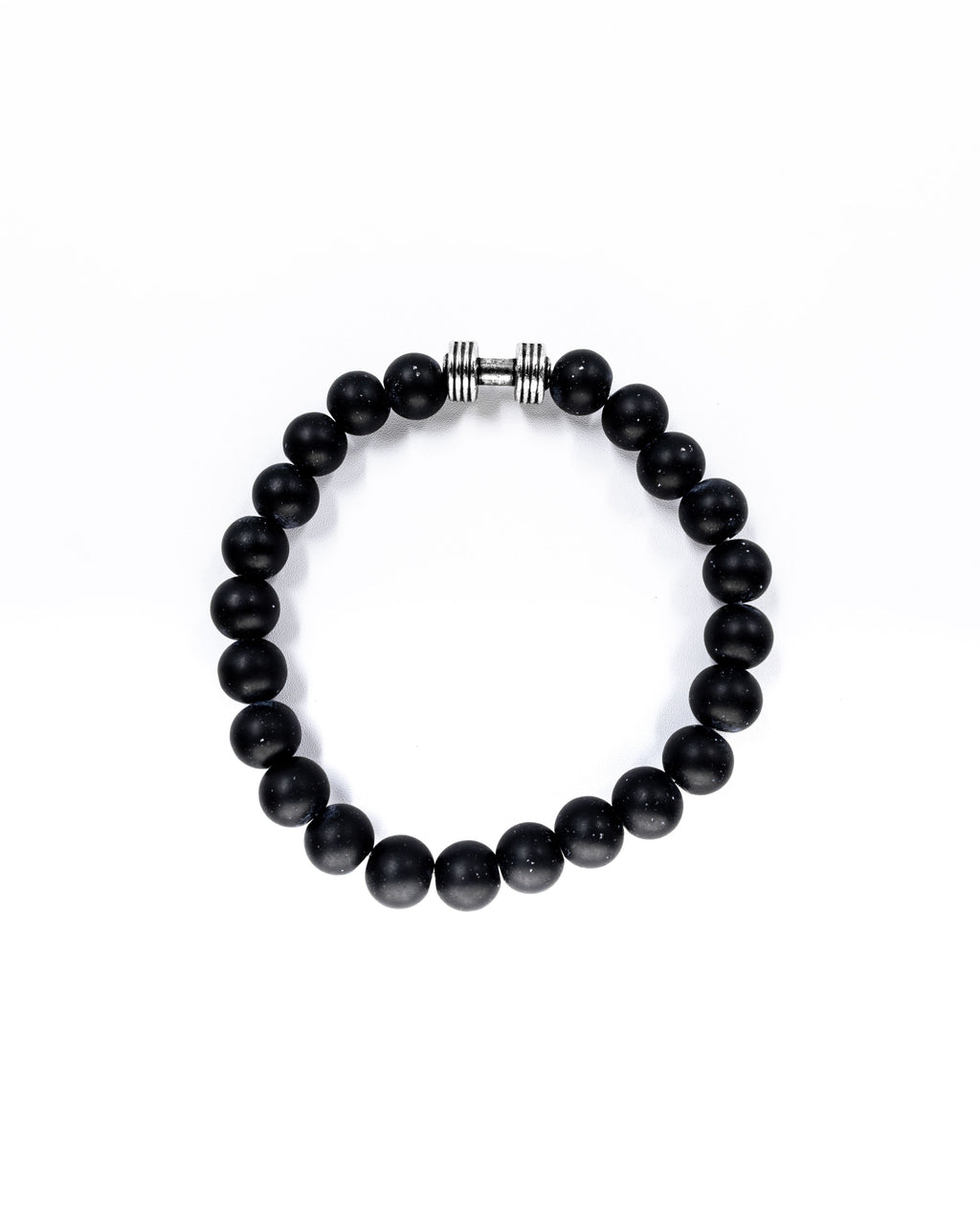 Pulsera de cuentas con Dije M2 Acero Inoxidable