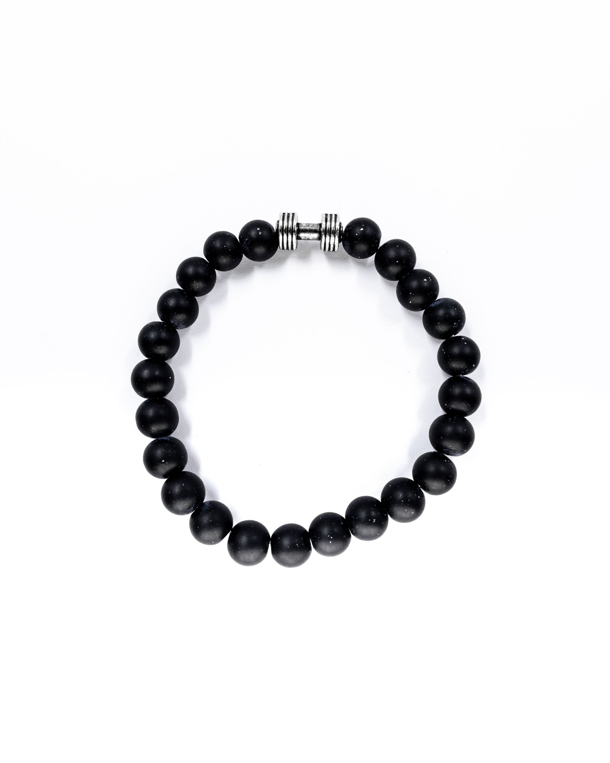 Pulsera de cuentas con Dije M2 Acero Inoxidable