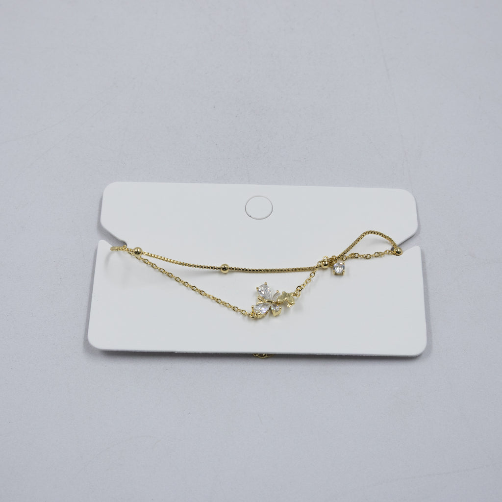 Pulsera Dorada Ansheli M5 Oro Laminado