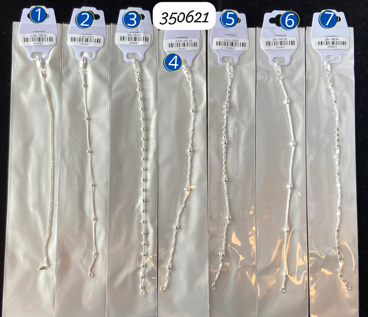 [28/OCTUBRE/26] Pulseras Plateadas M13 Oro Laminado
