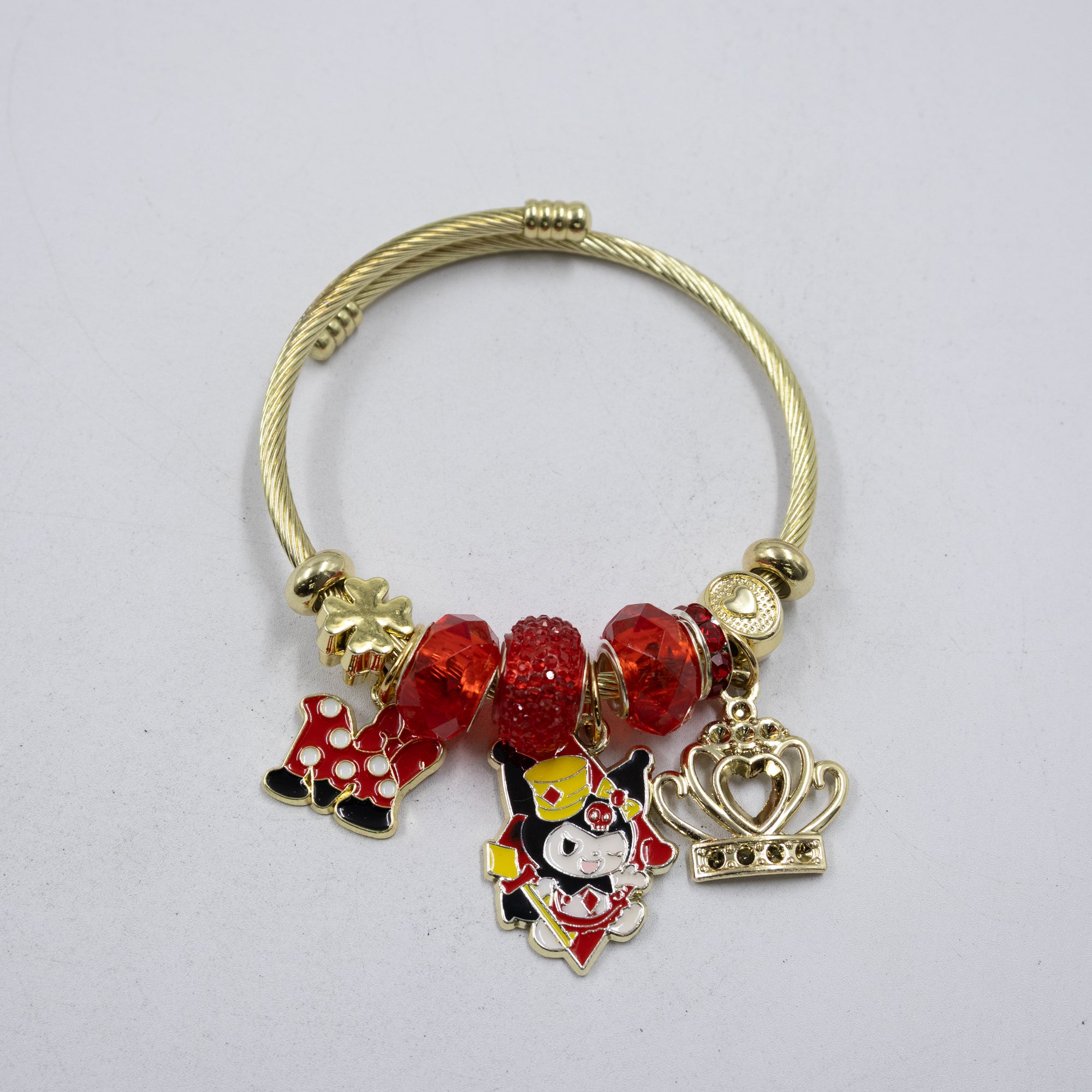 Pulsera tipo Pandora M2 Oro Laminado
