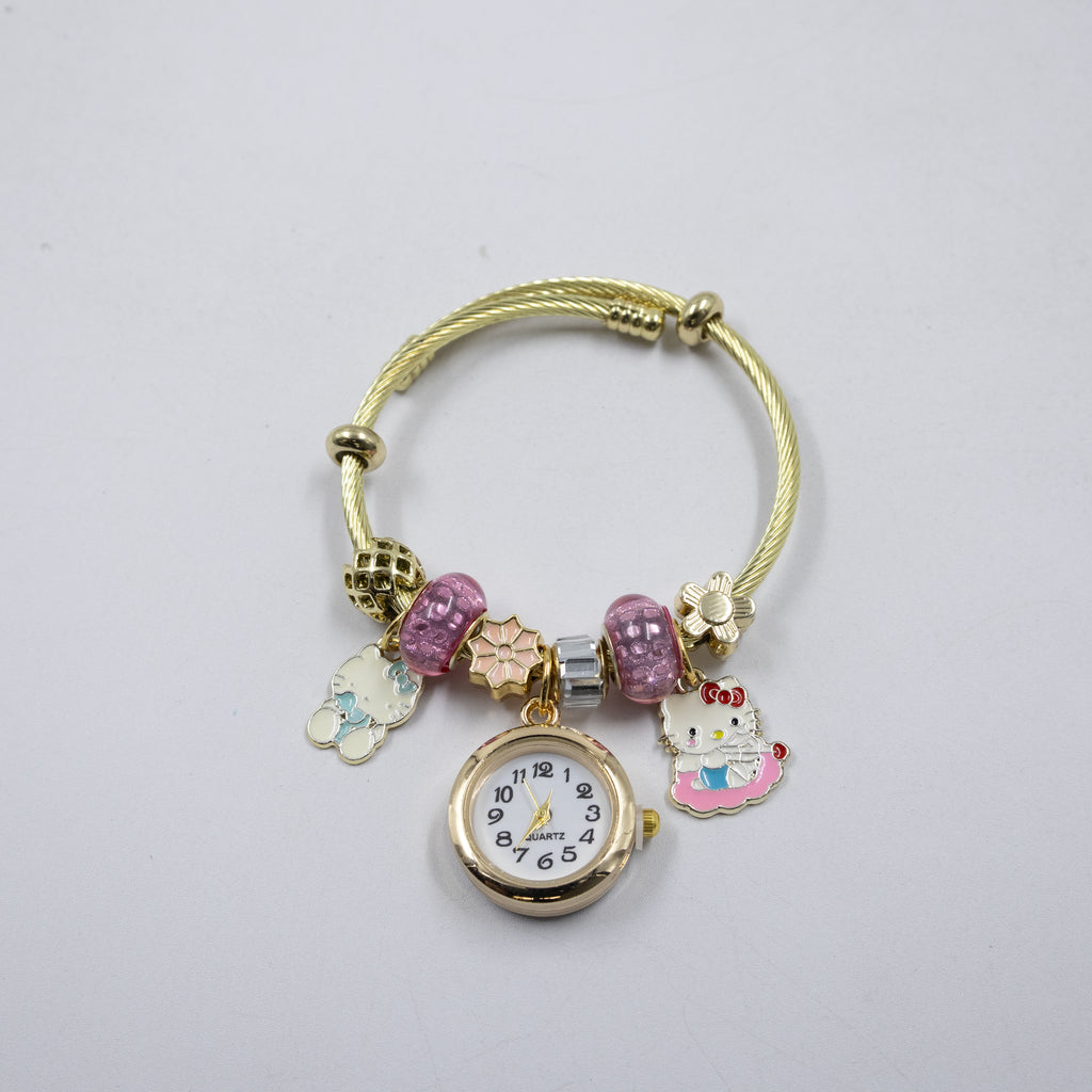 Pulsera tipo Pandora Dorados M13 Oro Laminado