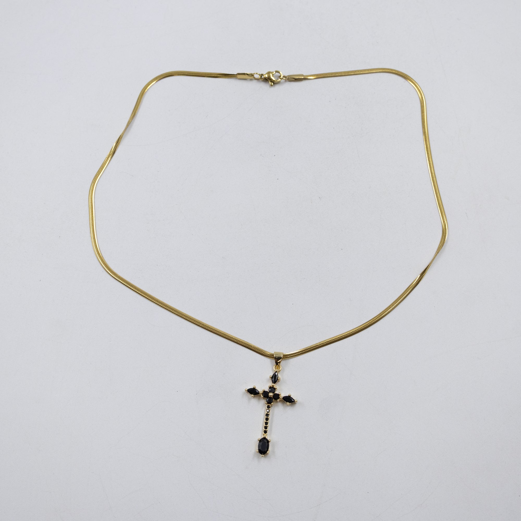 Collar Dorado Religioso M1 Oro Laminado
