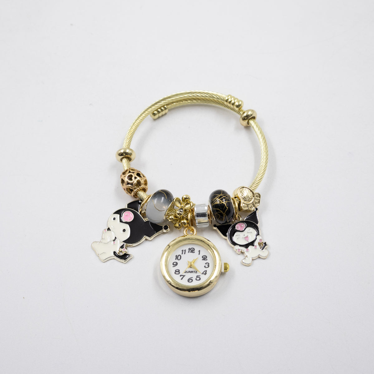 Pulsera tipo Pandora Dorados M17 Oro Laminado