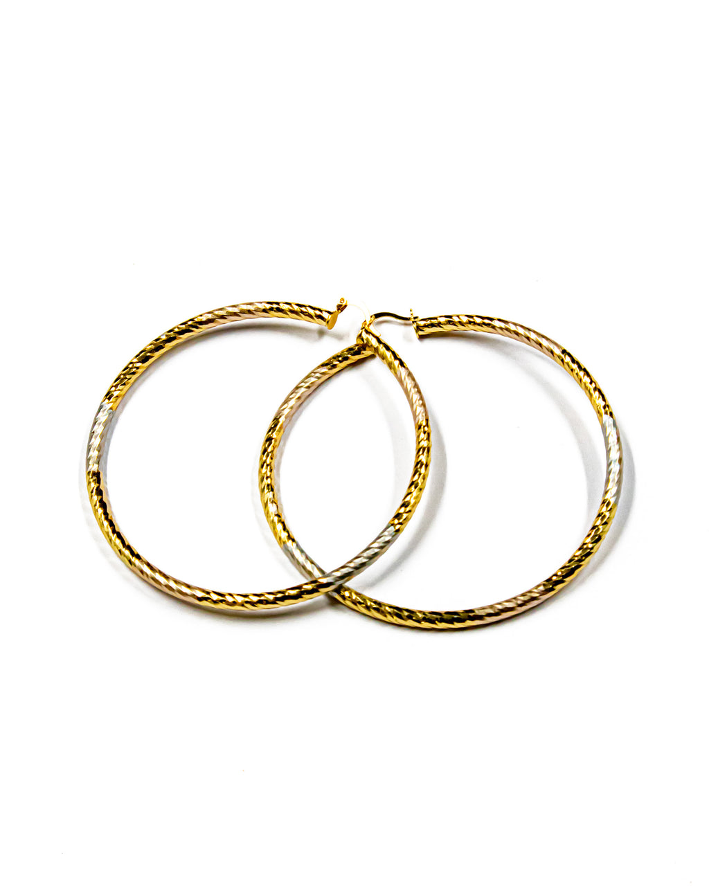 Arete tipo arracada - M1 Oro Laminado