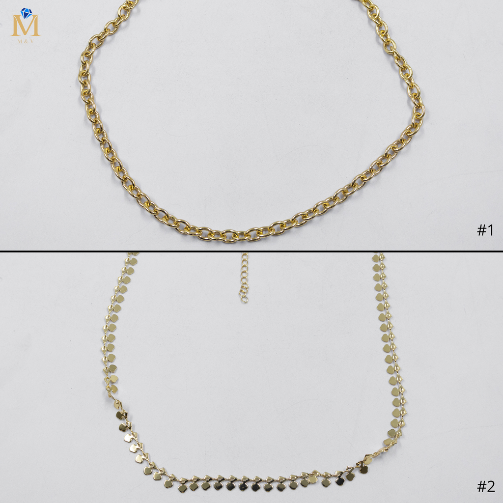 Cadenas Doradas M2 Oro Laminado