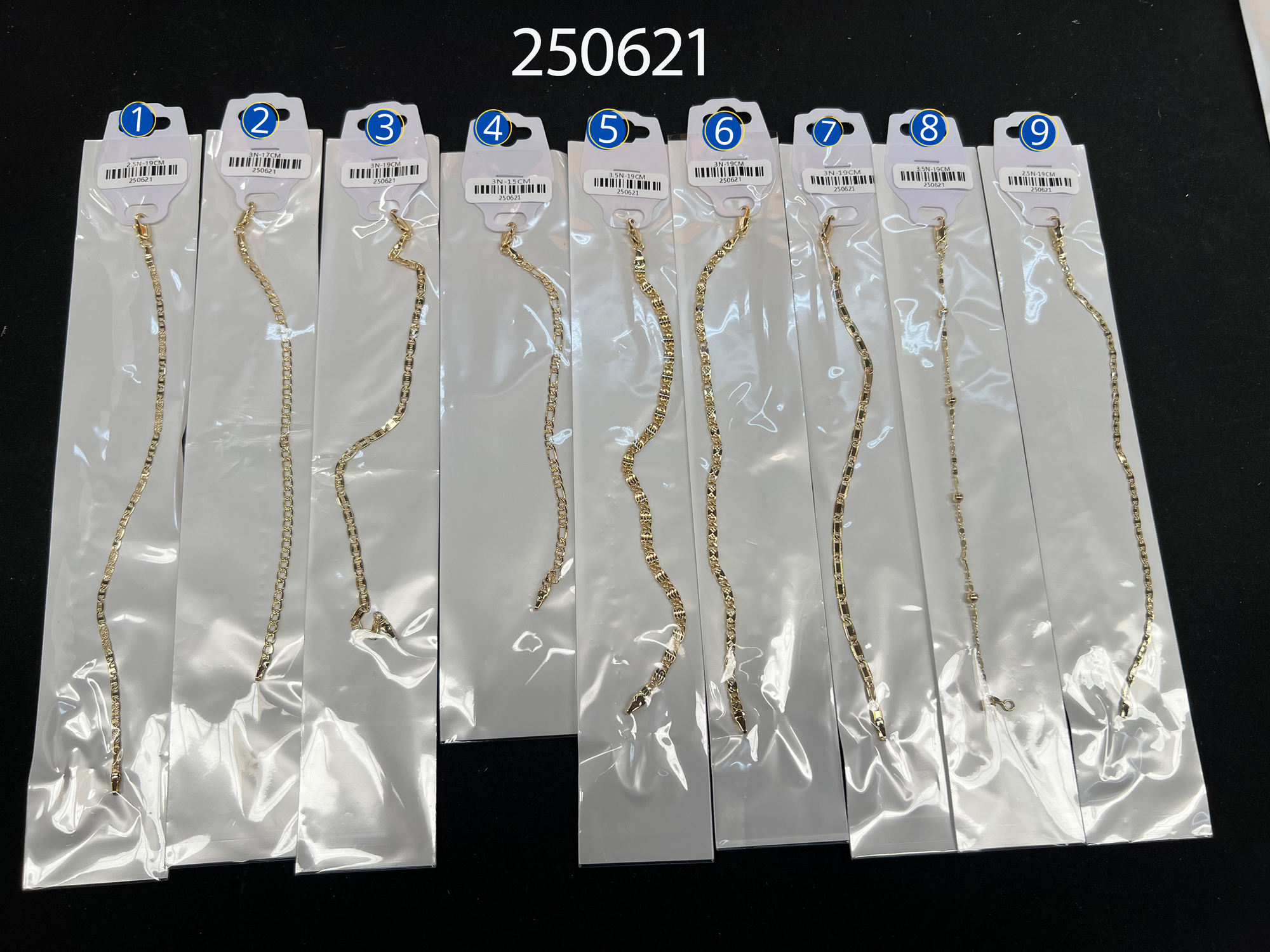 [07/JULIO/26] Pulseras Doradas M7 Oro Laminado