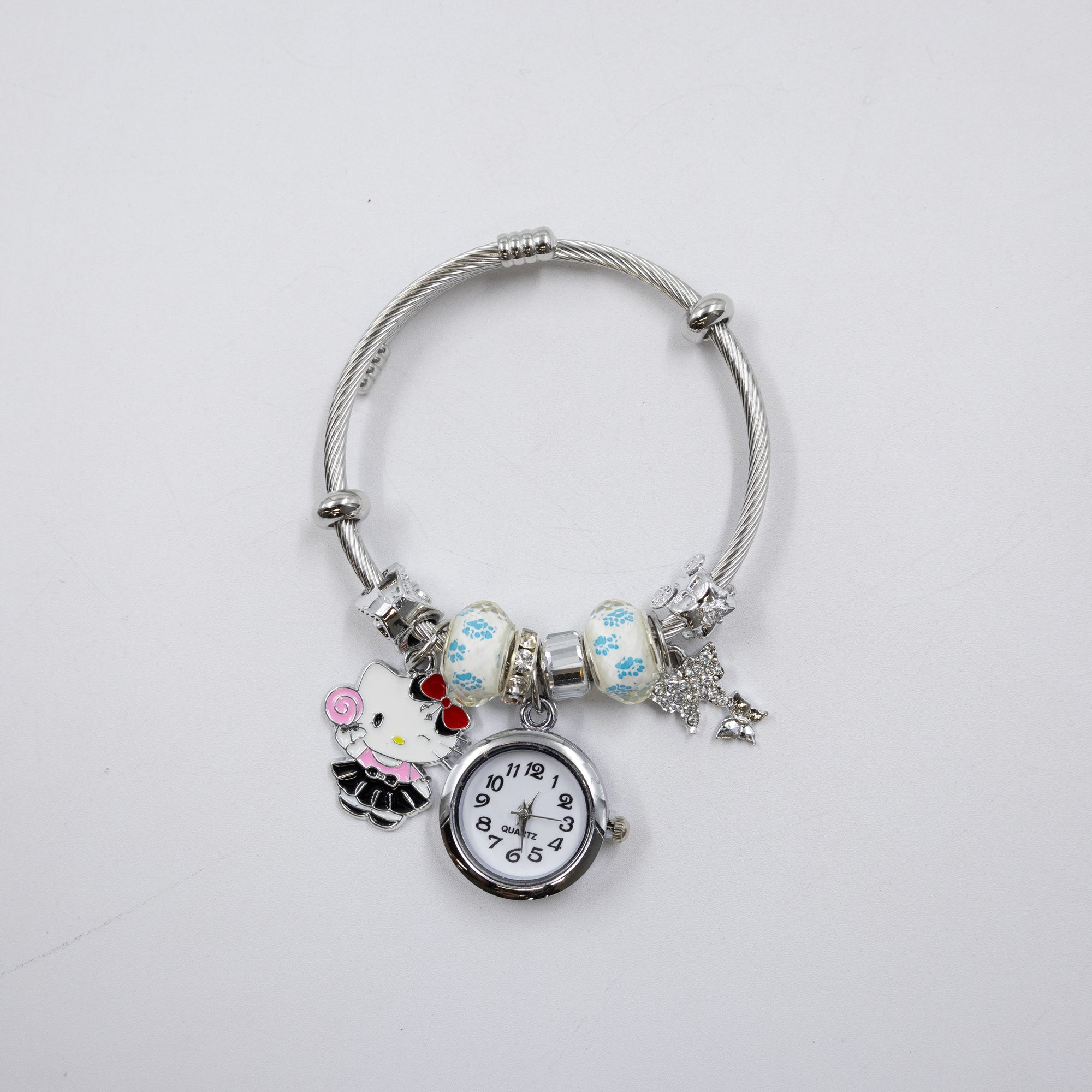 Pulsera tipo Pandora Plateadas M16 Oro Laminado