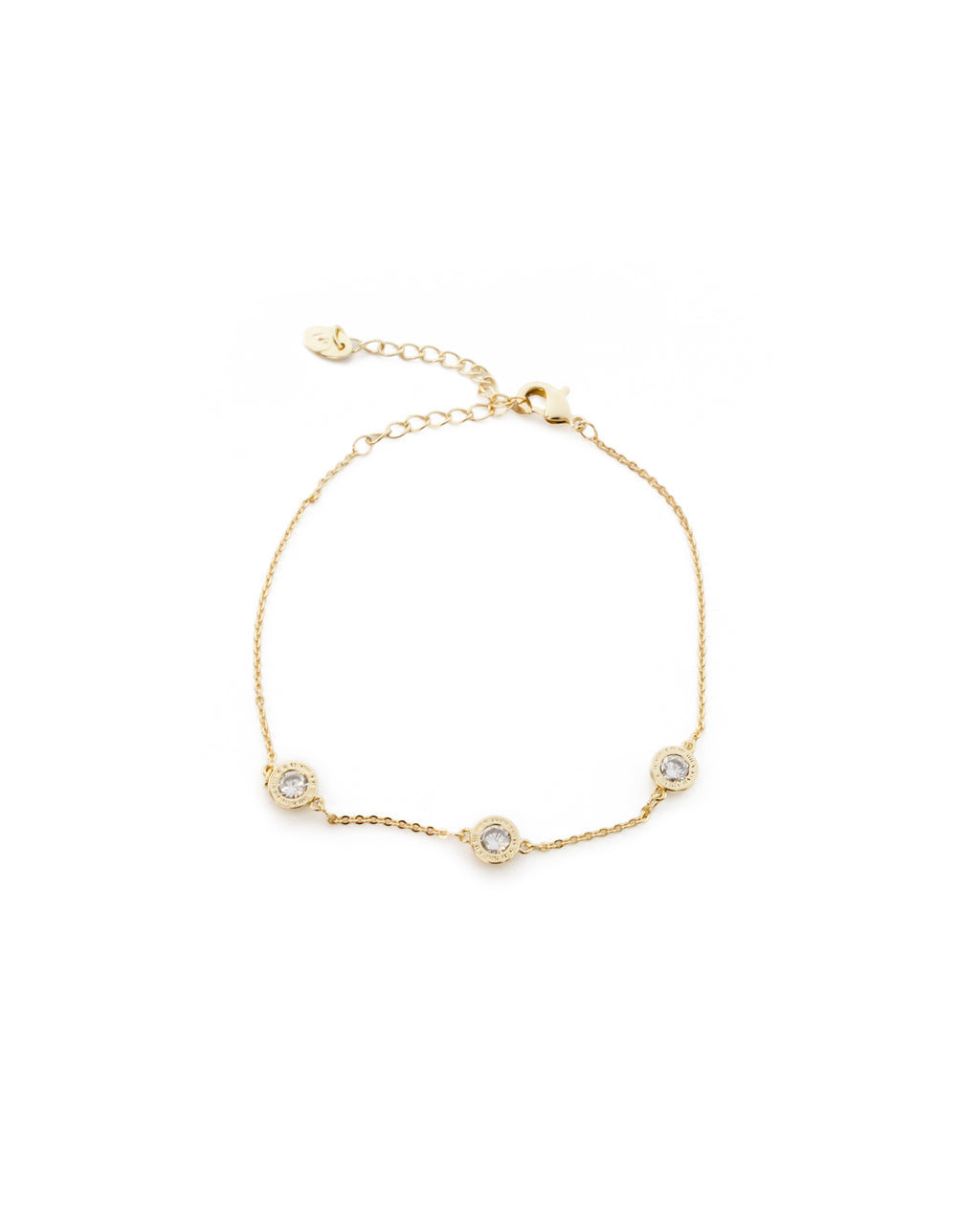 Pulsera Dorada Ansheli M3 - Oro Laminado