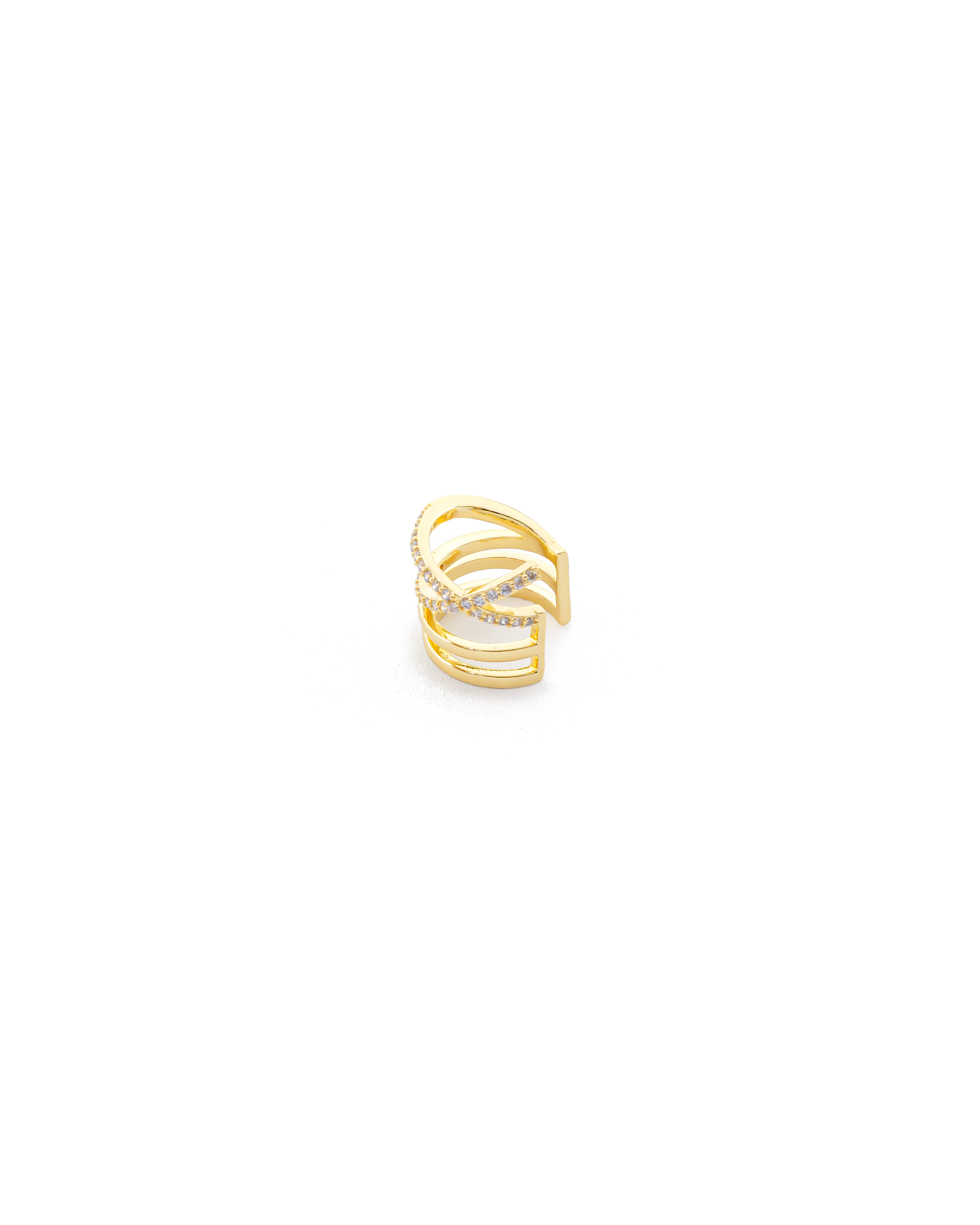 Aretes Simulador Dorados M5 Oro Laminado