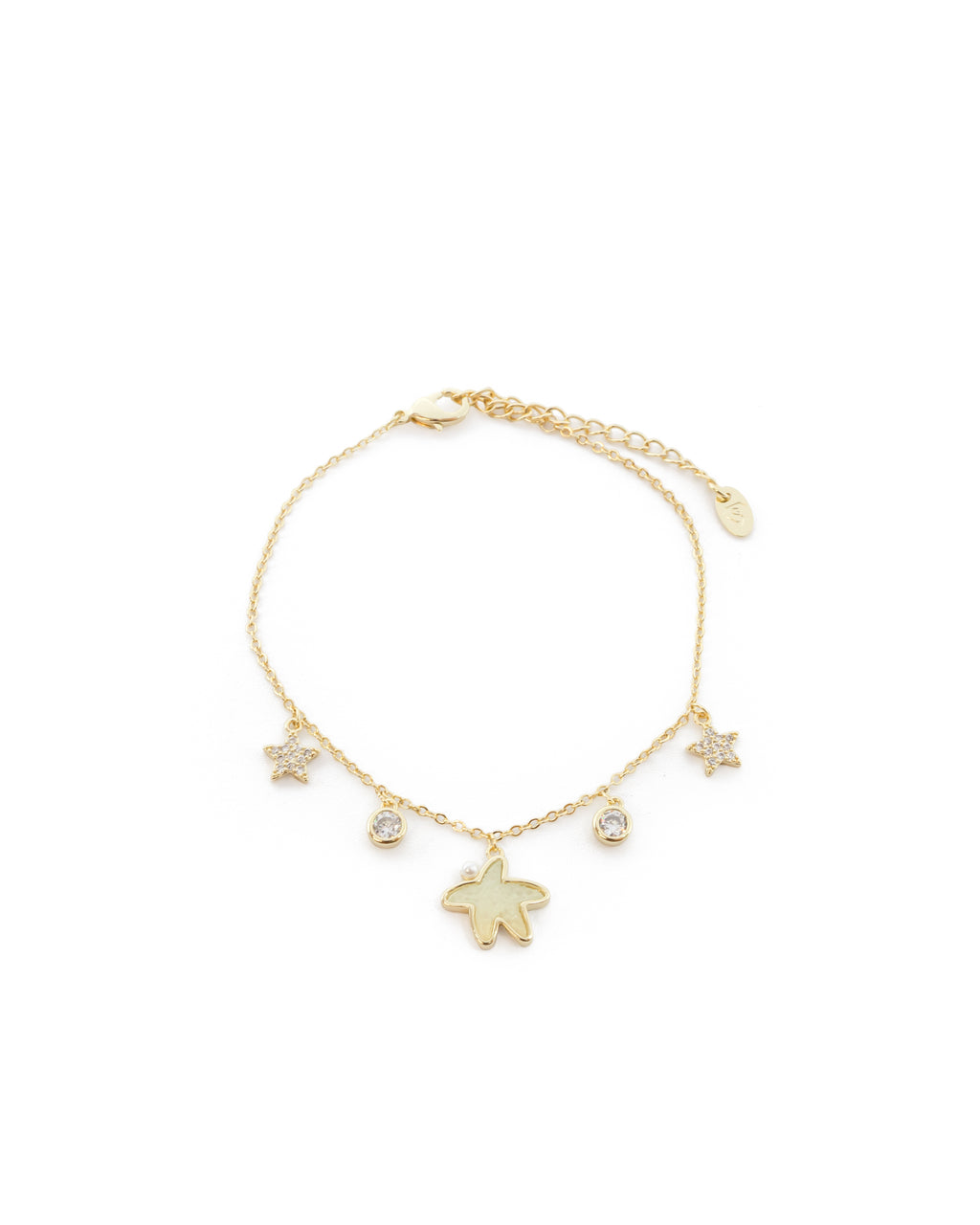 Pulsera Dorada Ansheli M12 - Oro Laminado