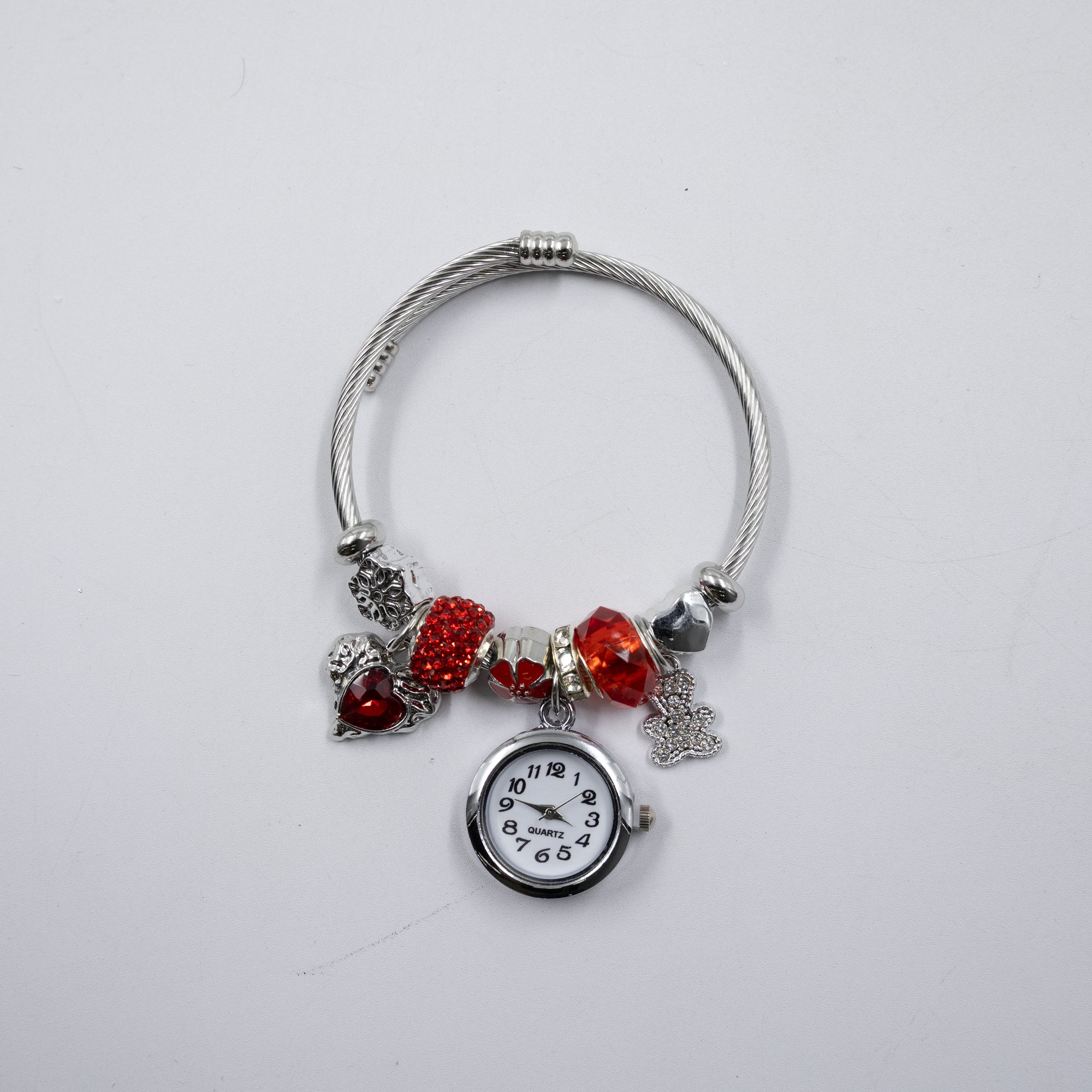 Pulsera tipo Pandora Plateadas M21 Oro Laminado