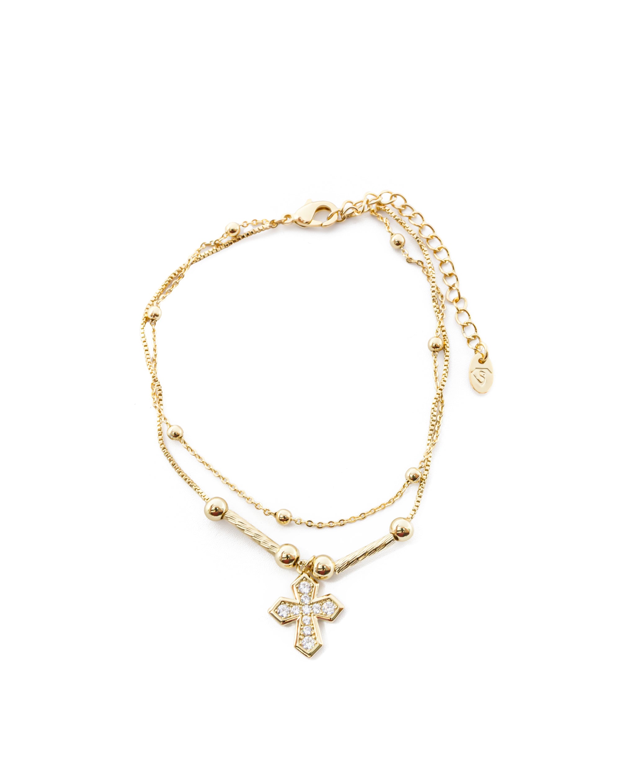 Pulsera Dorada Ansheli M5 - Oro Laminado