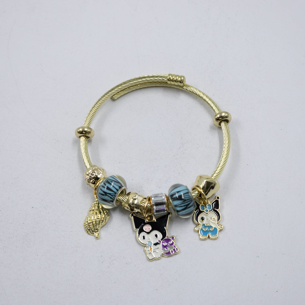 Pulsera tipo Pandora M5 Oro Laminado