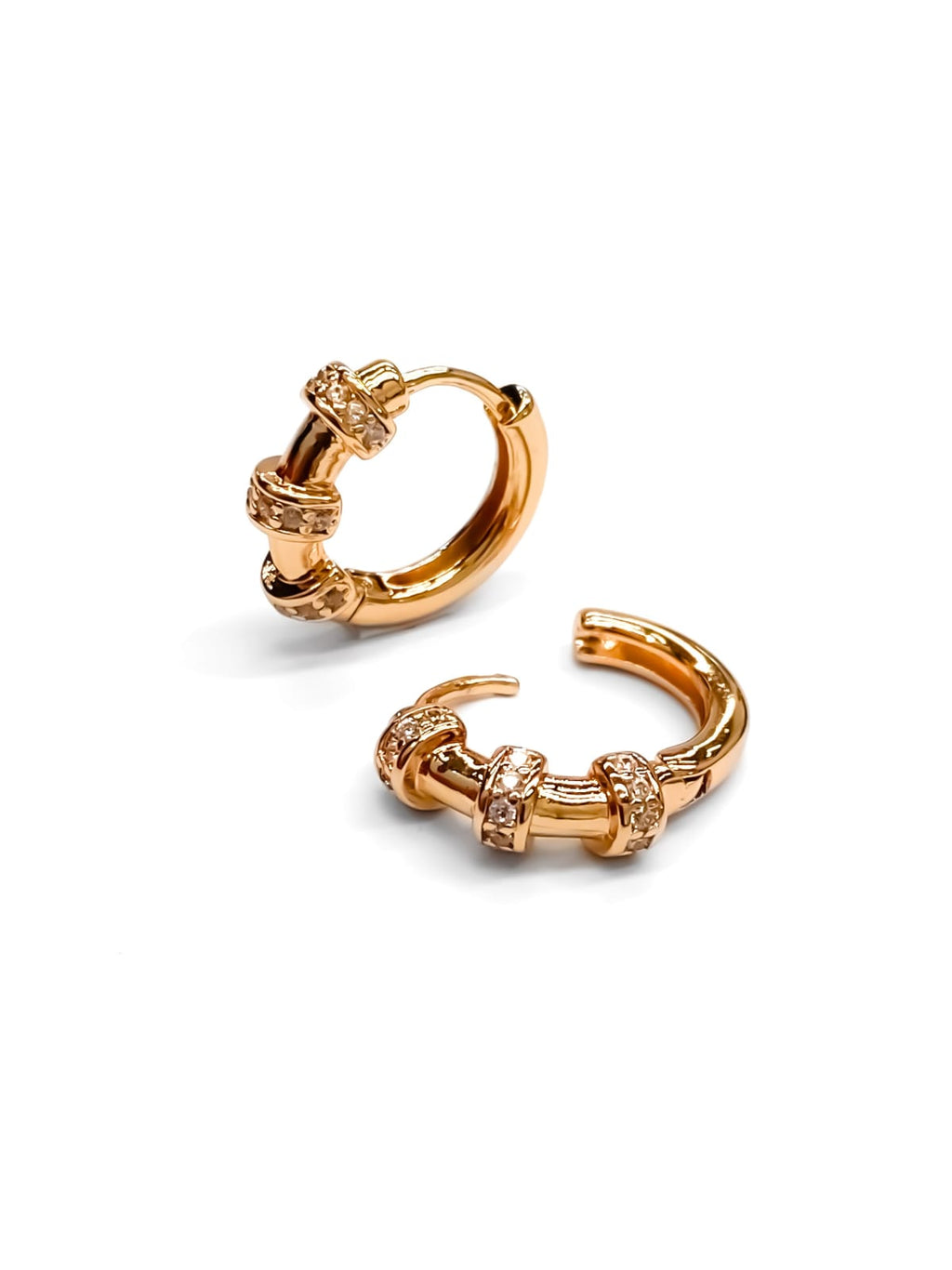 ARETES HUGGIES M11 - ORO LAMINADO