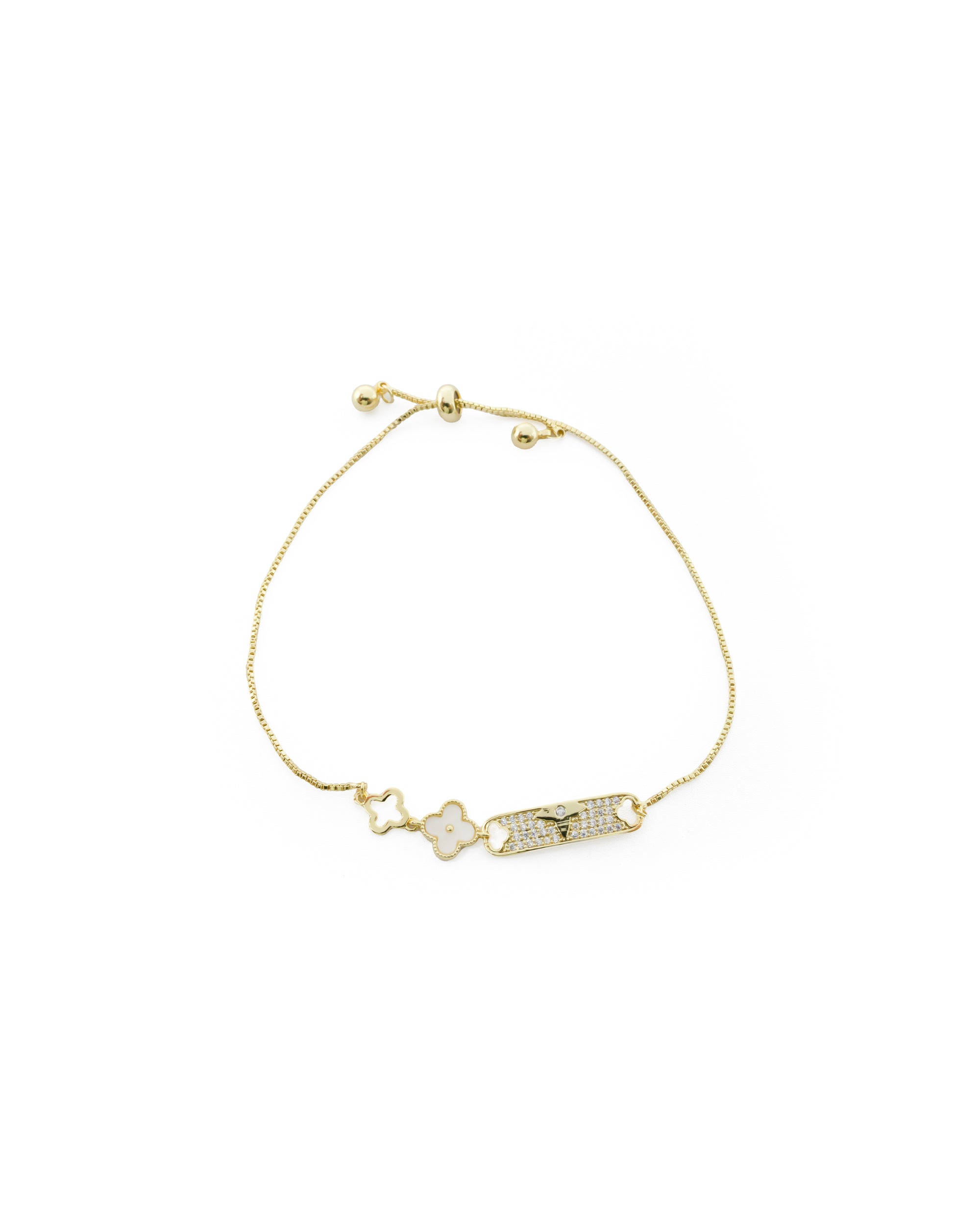 Pulsera Dorada Ansheli M2 - Oro Laminado