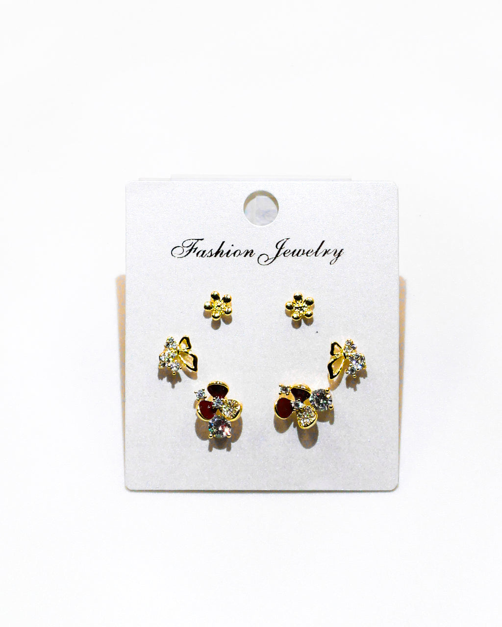 Set Aretes X3 - M3 Oro Laminado