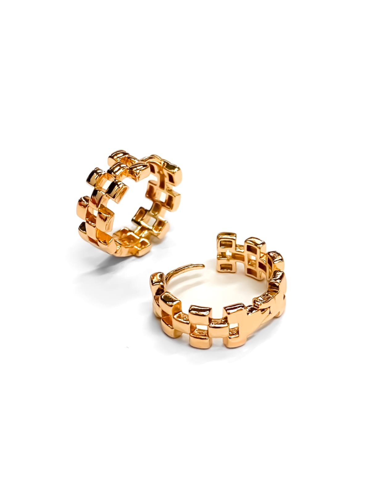 ARETES HUGGIES M2 - ORO LAMINADO