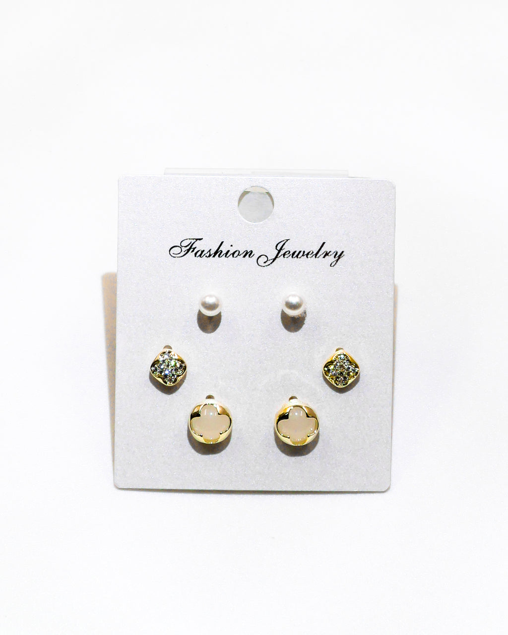 Set Aretes X3 - M17 Oro Laminado