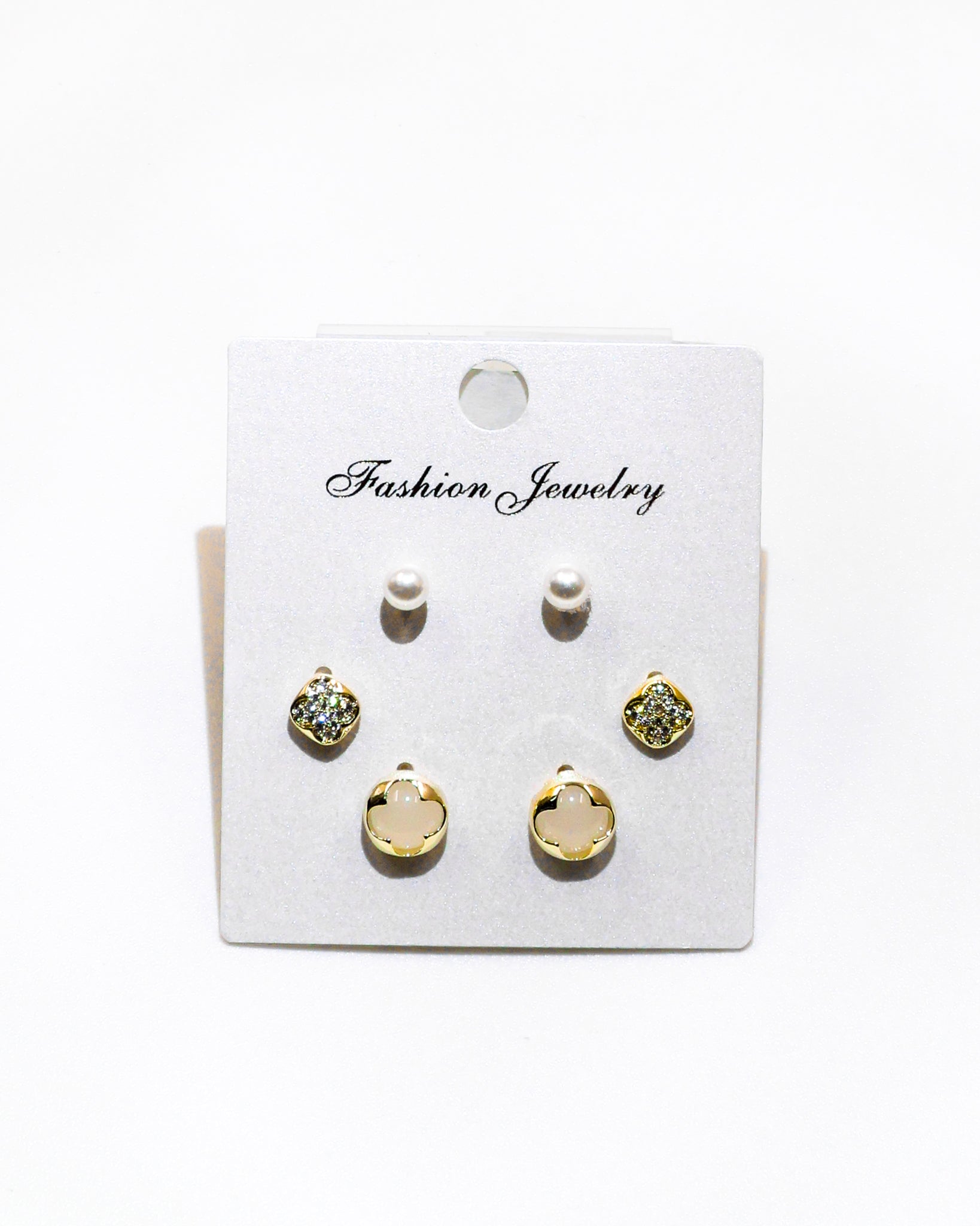 Set Aretes X3 - M17 Oro Laminado