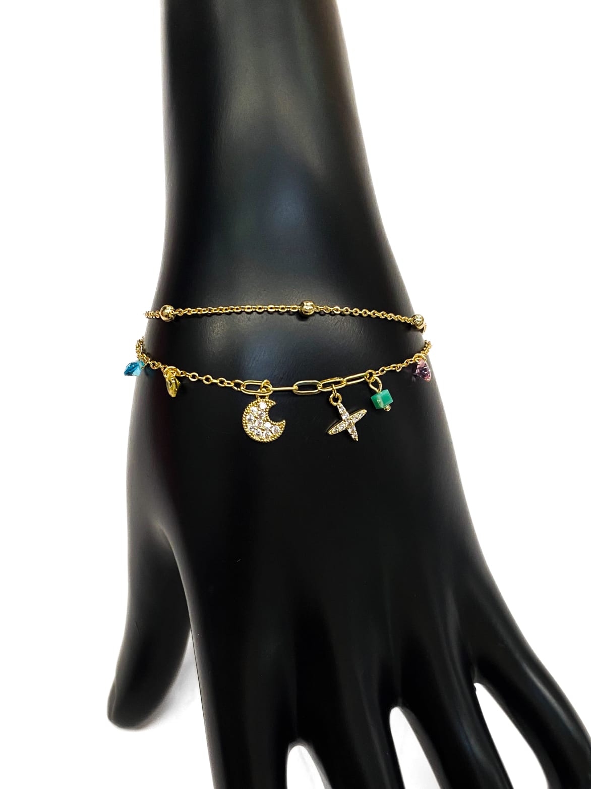 Pulsera Ansheli M4 Oro Laminado