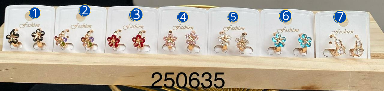 Aretes Dorados M5 Oro Laminado 02/03/26
