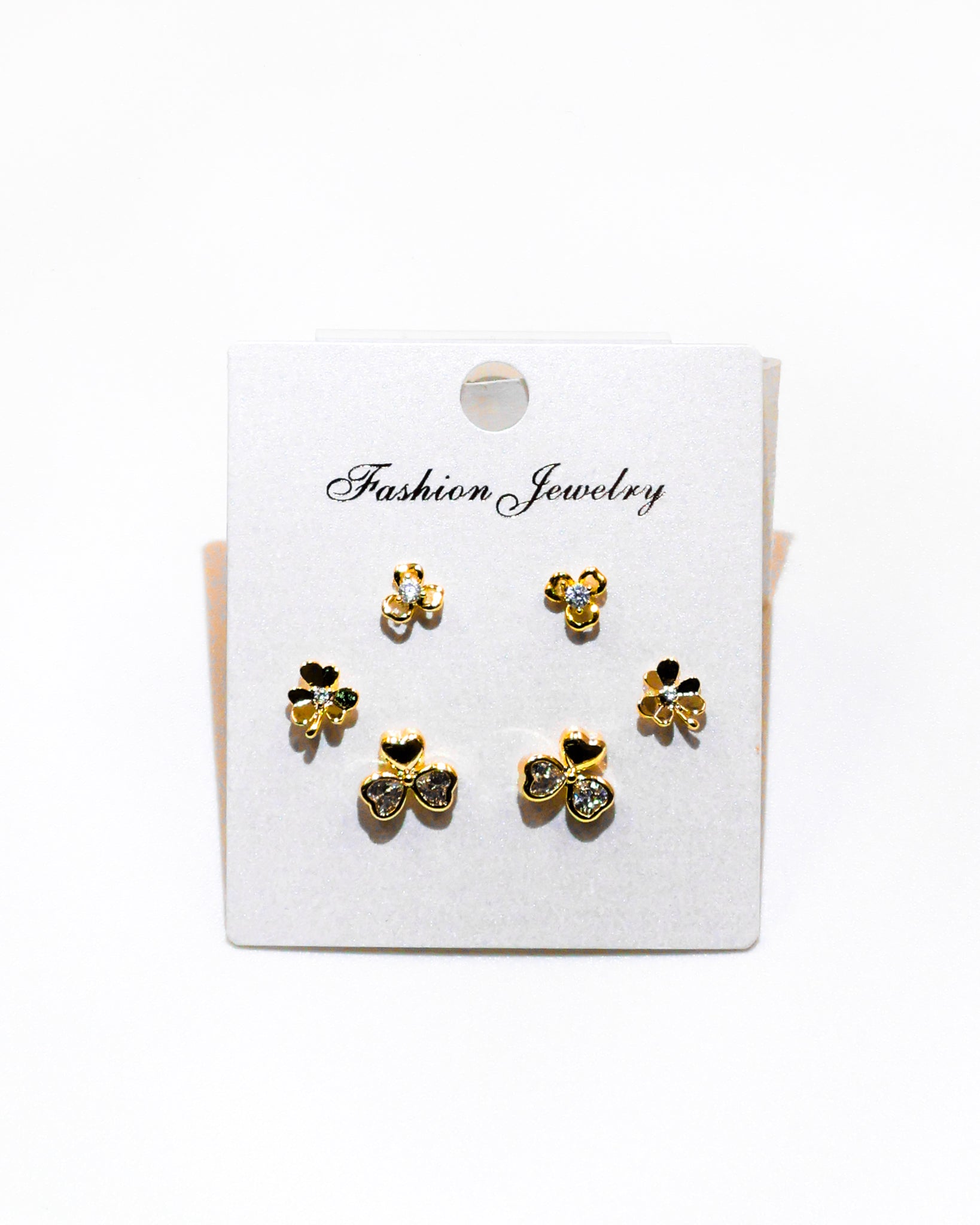 Set Aretes X3 - M12 Oro Laminado