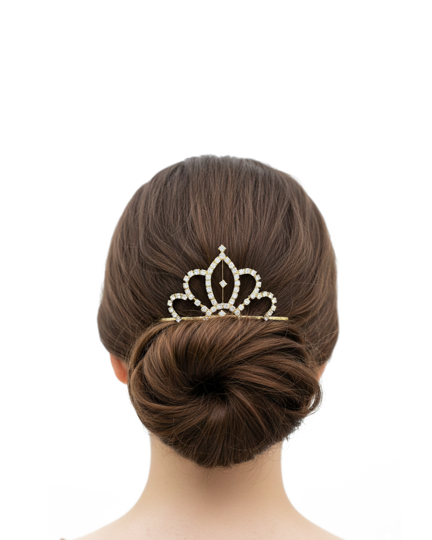 Tiara Dorada M46 Oro Laminado