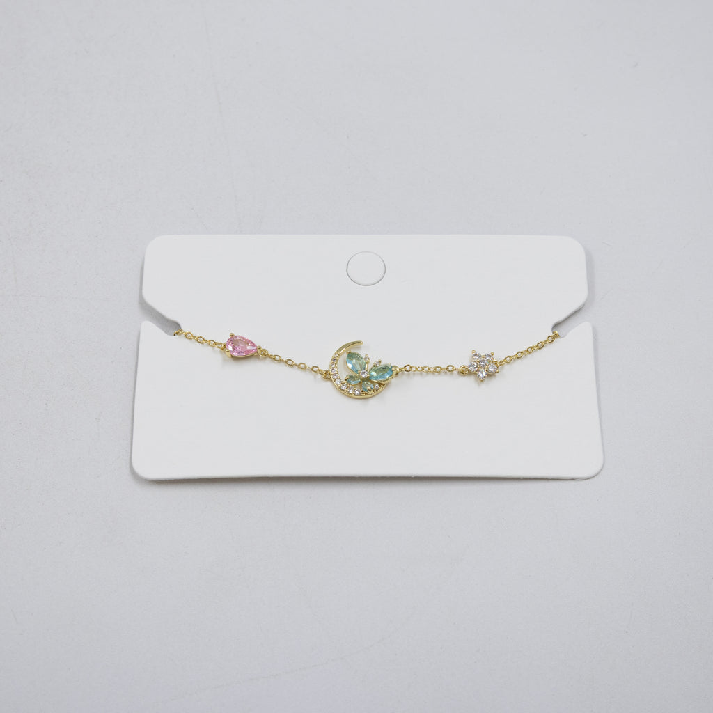 Pulsera Dorada Ansheli M9 Oro Laminado