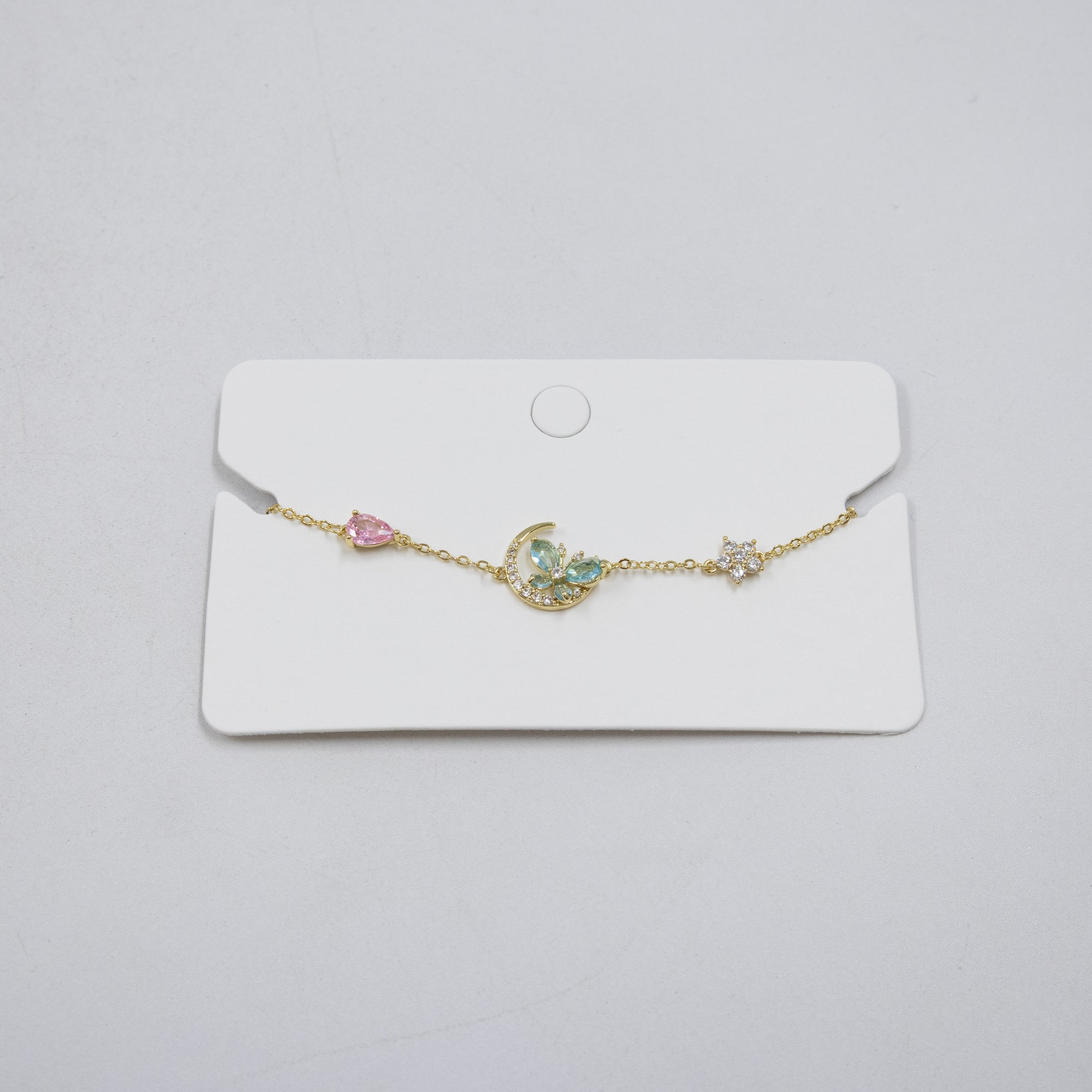 Pulsera Dorada Ansheli M9 Oro Laminado