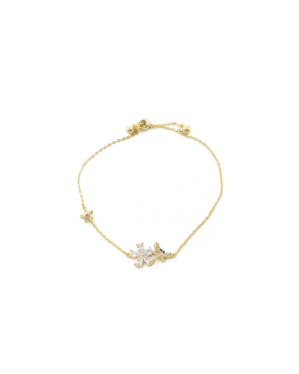 Pulsera Dorada Ansheli M8 - Oro Laminado