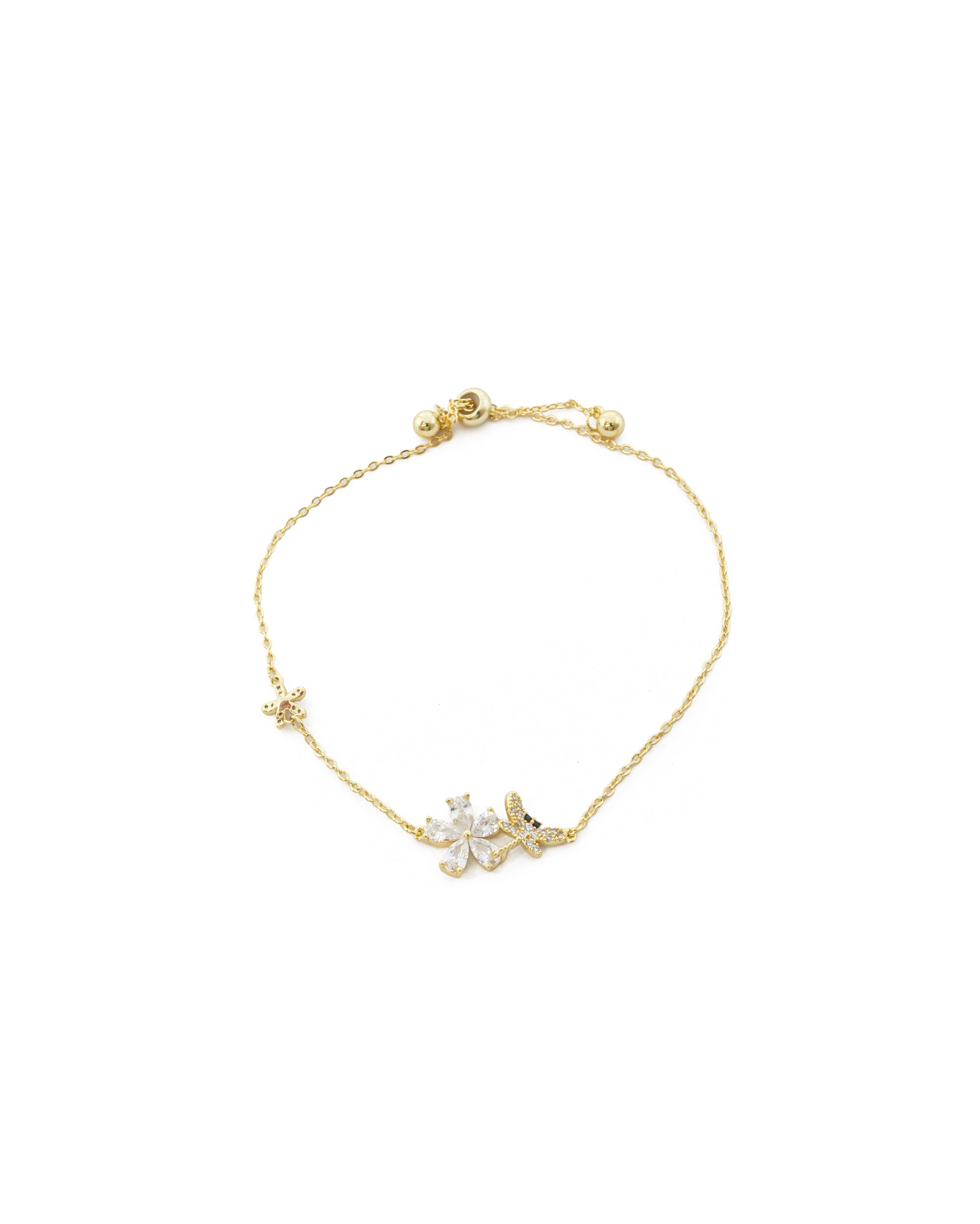 Pulsera Dorada Ansheli M8 - Oro Laminado