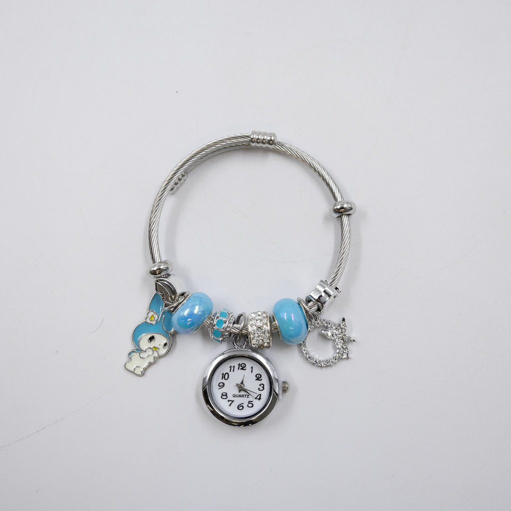 Pulsera tipo Pandora Plateadas M15 Oro Laminado