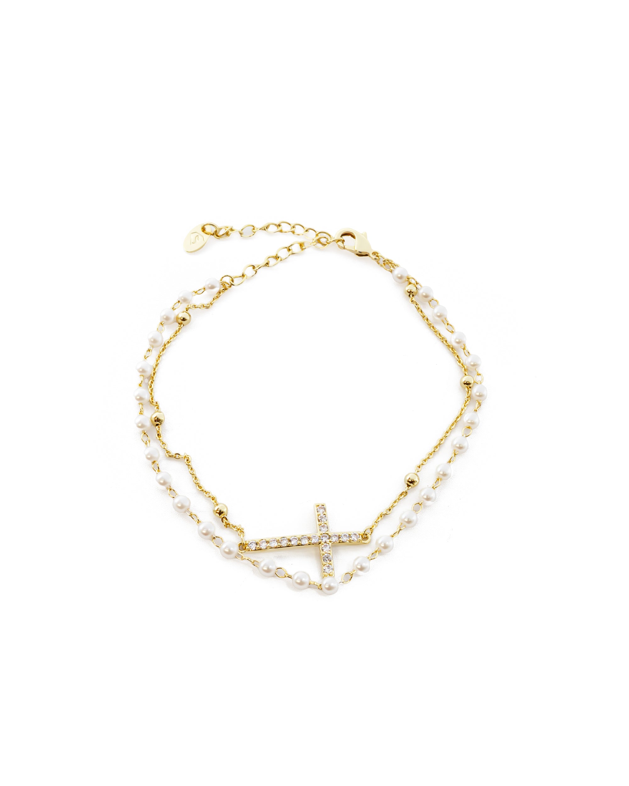 Pulsera Dorada Ansheli M10 - Oro Laminado