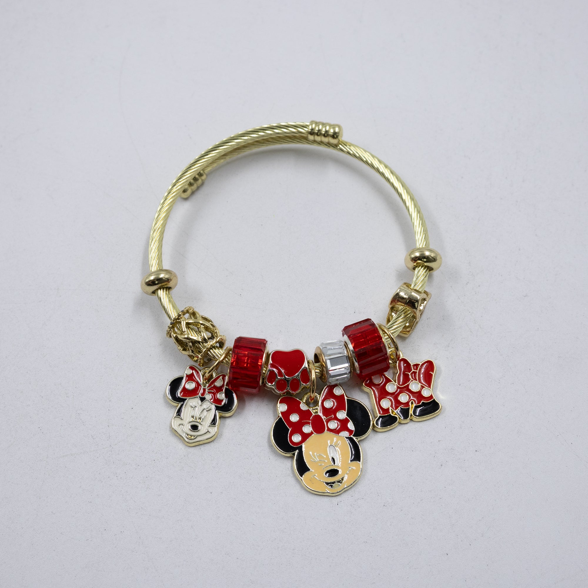 Pulsera tipo Pandora M8 Oro Laminado