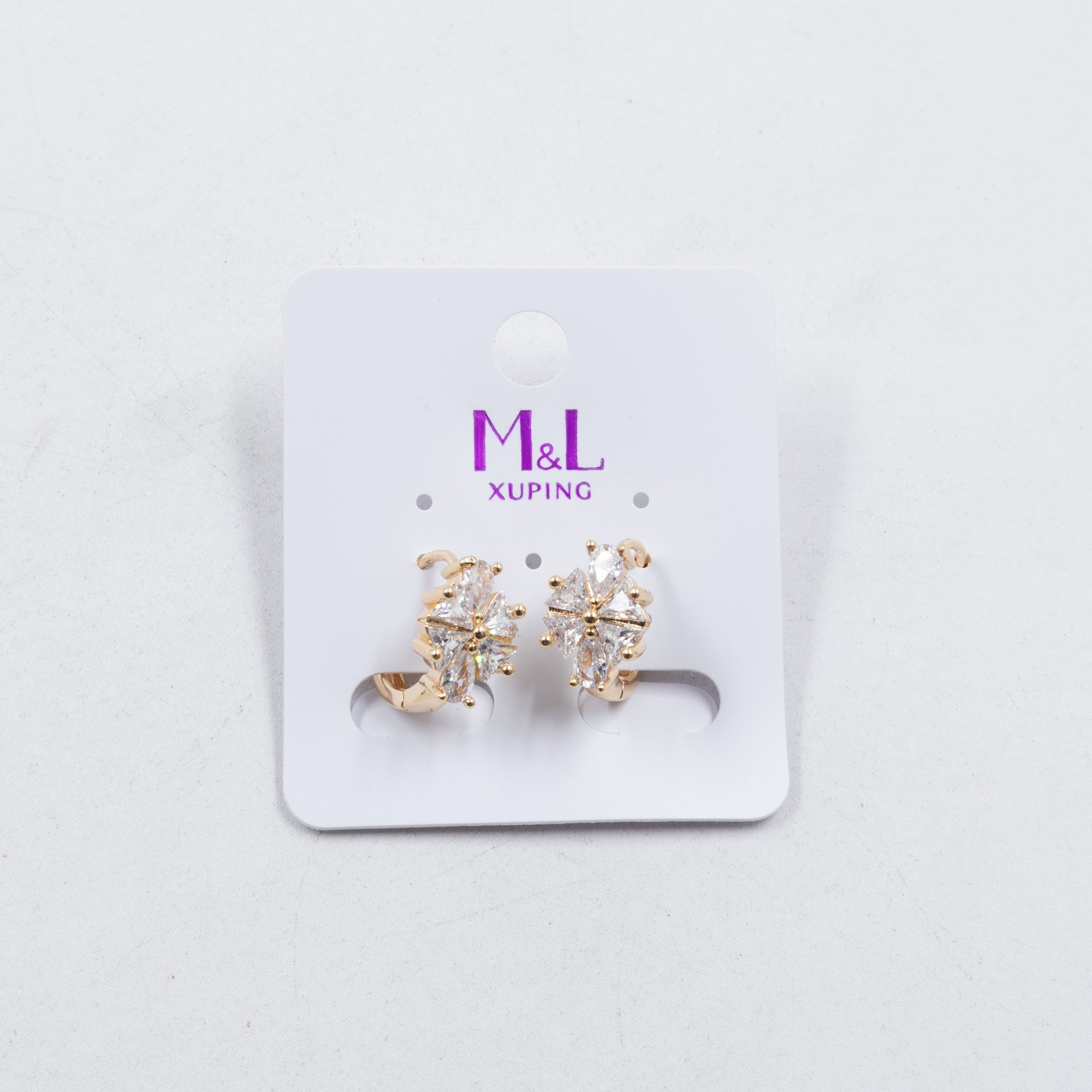 Aretes Xuping Dorados M15 Oro Laminado